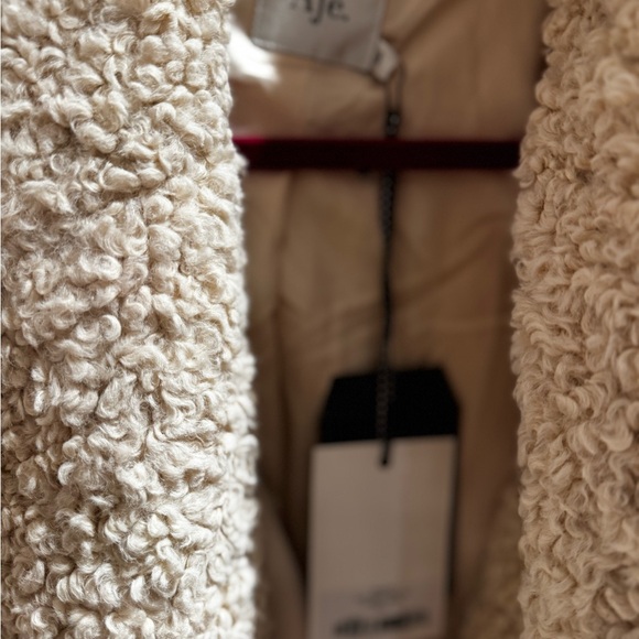 Aje Cream Teddy Jacket - Picture 4 of 5